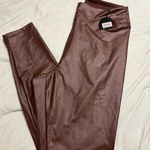 Aerie Faux Leather Leggings